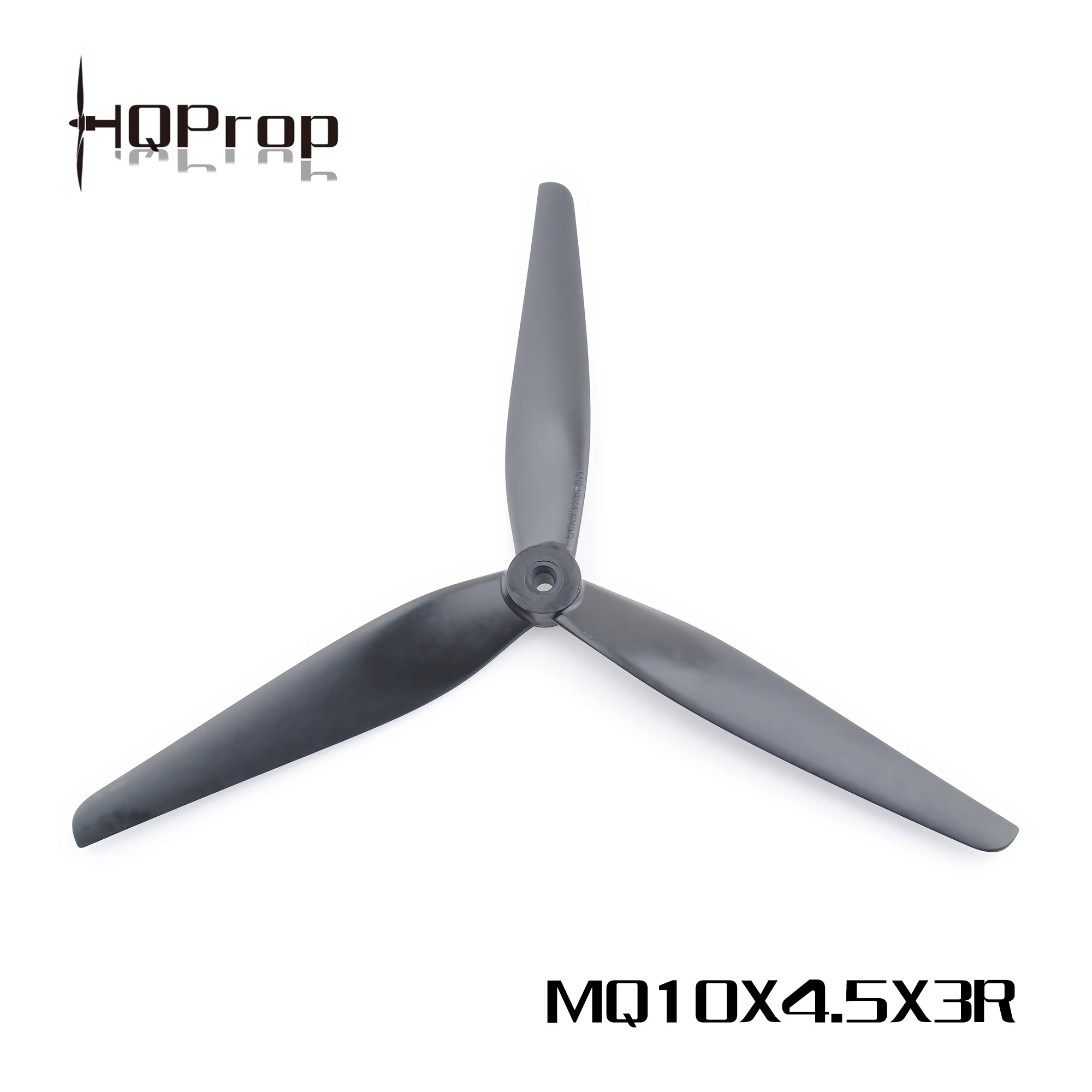 HQ MacroQuad Prop 10X4.5X3 Black-Glass Fiber Reinforced Nylon