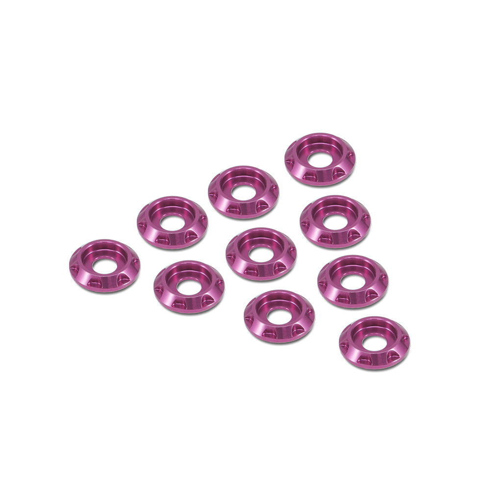 M3 Aluminum Alloy Colorful Countersunk Washer - 20PCS