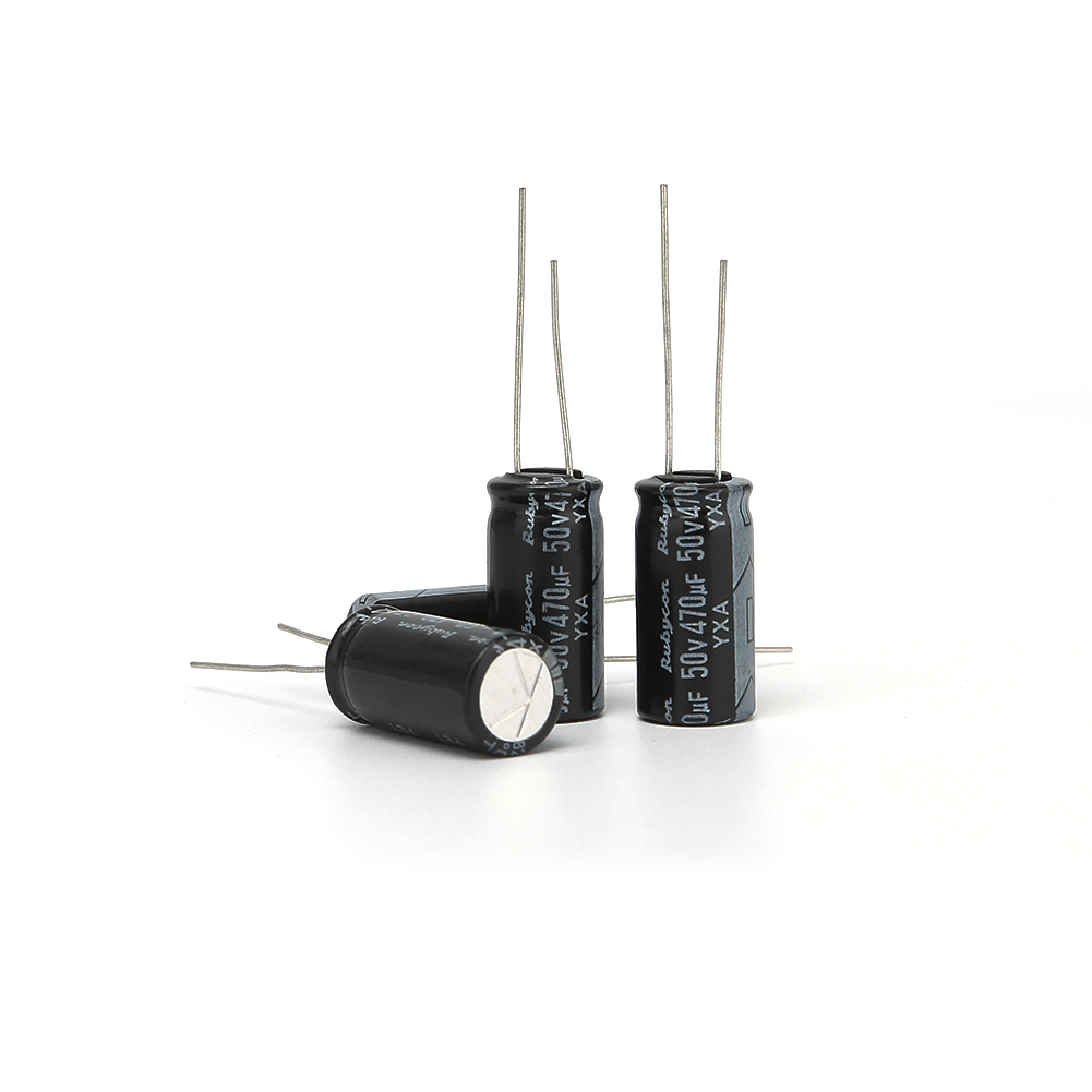 Rubycon UPL 50V 470uf 10x22mm Capacitor -10Pcs