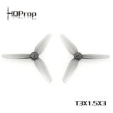 HQ Durable Prop T3X1.5X3 Grey (2CW+2CCW)-Poly Carbonate