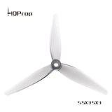 HQProp 5.5X3.5X3 V2 Grey (2CW+2CCW)-Poly Carbonate