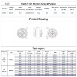 Flash 1404 4500KV FPV Motor